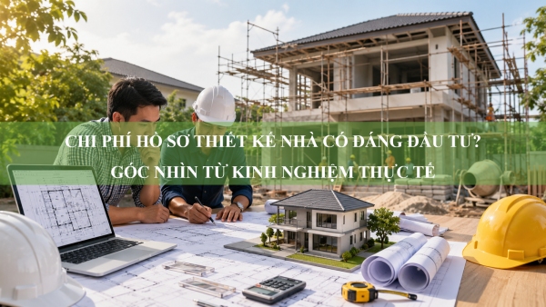 Chi phí hồ sơ thiết kế nhà có đáng đầu tư? Góc nhìn từ kinh nghiệm thực tế